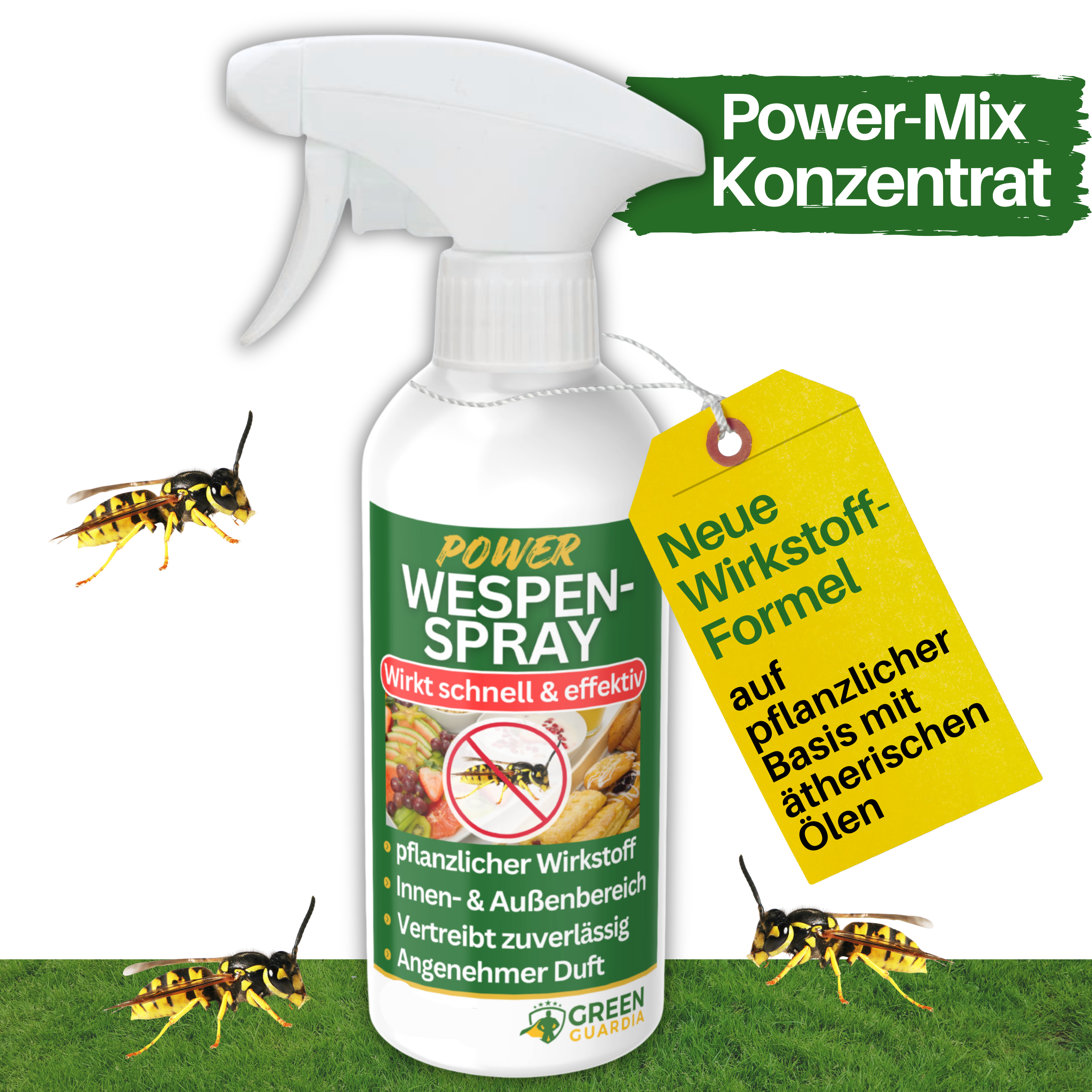 Spray répulsif concentré contre les guêpes