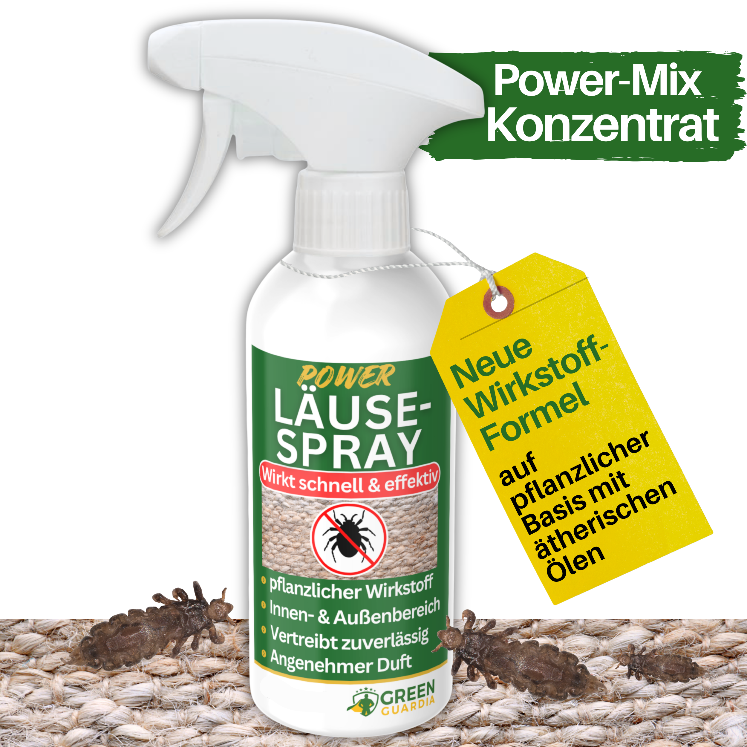 Spray repellente per pidocchi concentrato potente