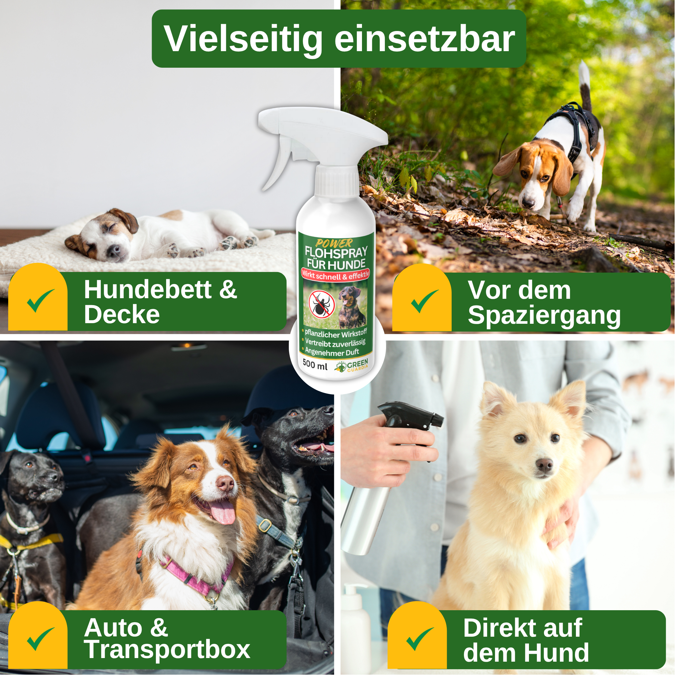 Spray concentrato antizecche per cani