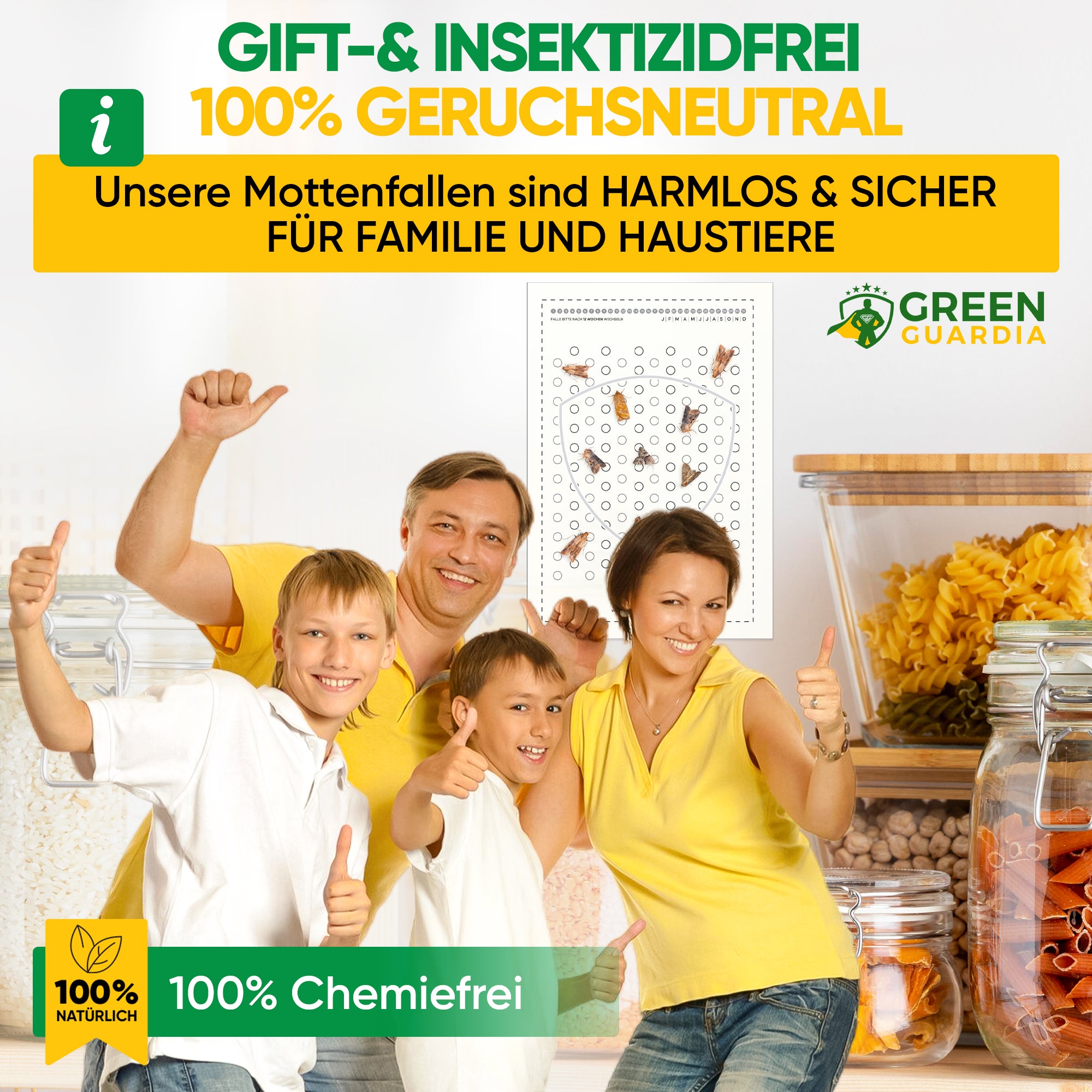 Trappola per tarme alimentari (confezione risparmio da 10)