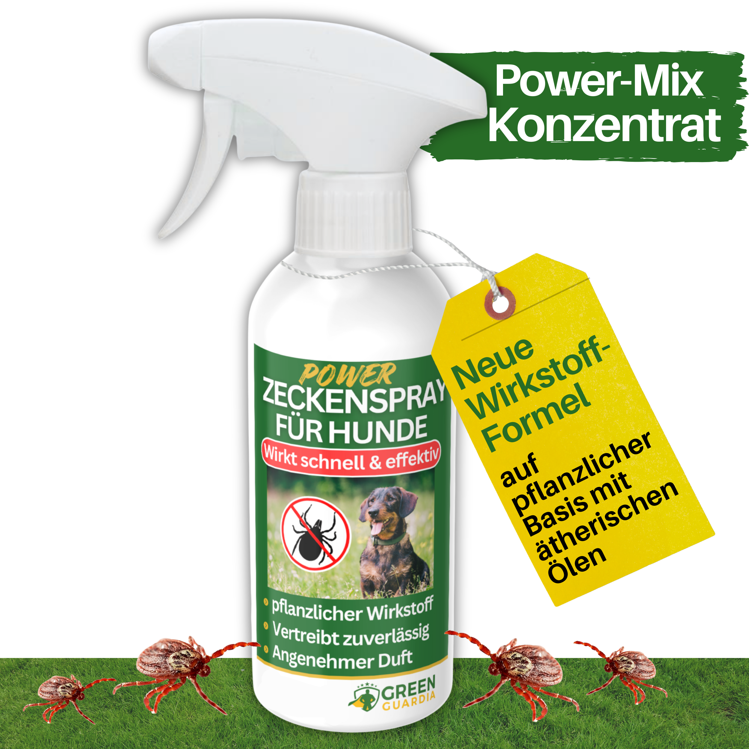 Spray concentrato antizecche per cani