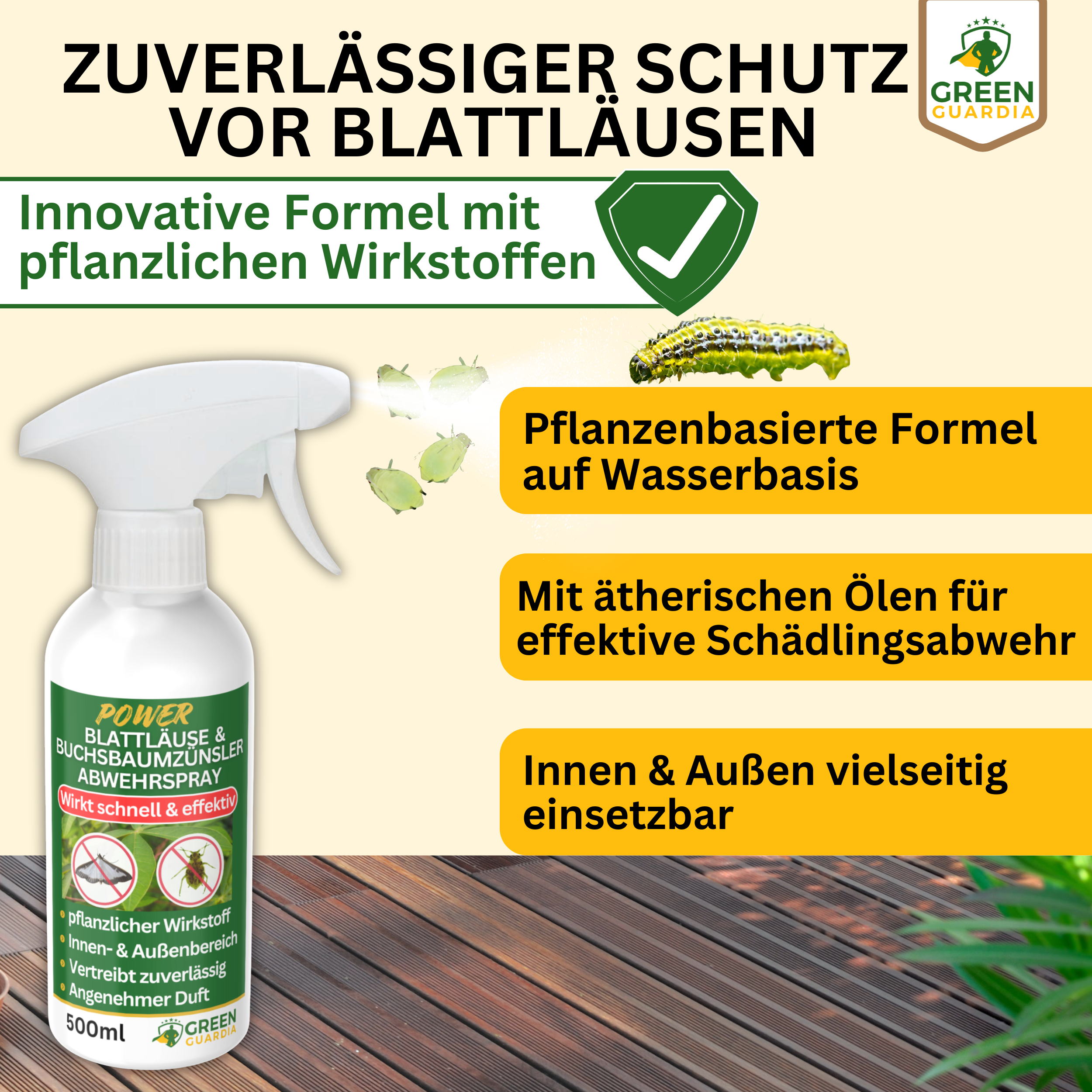 Spray concentrato repellente per afidi