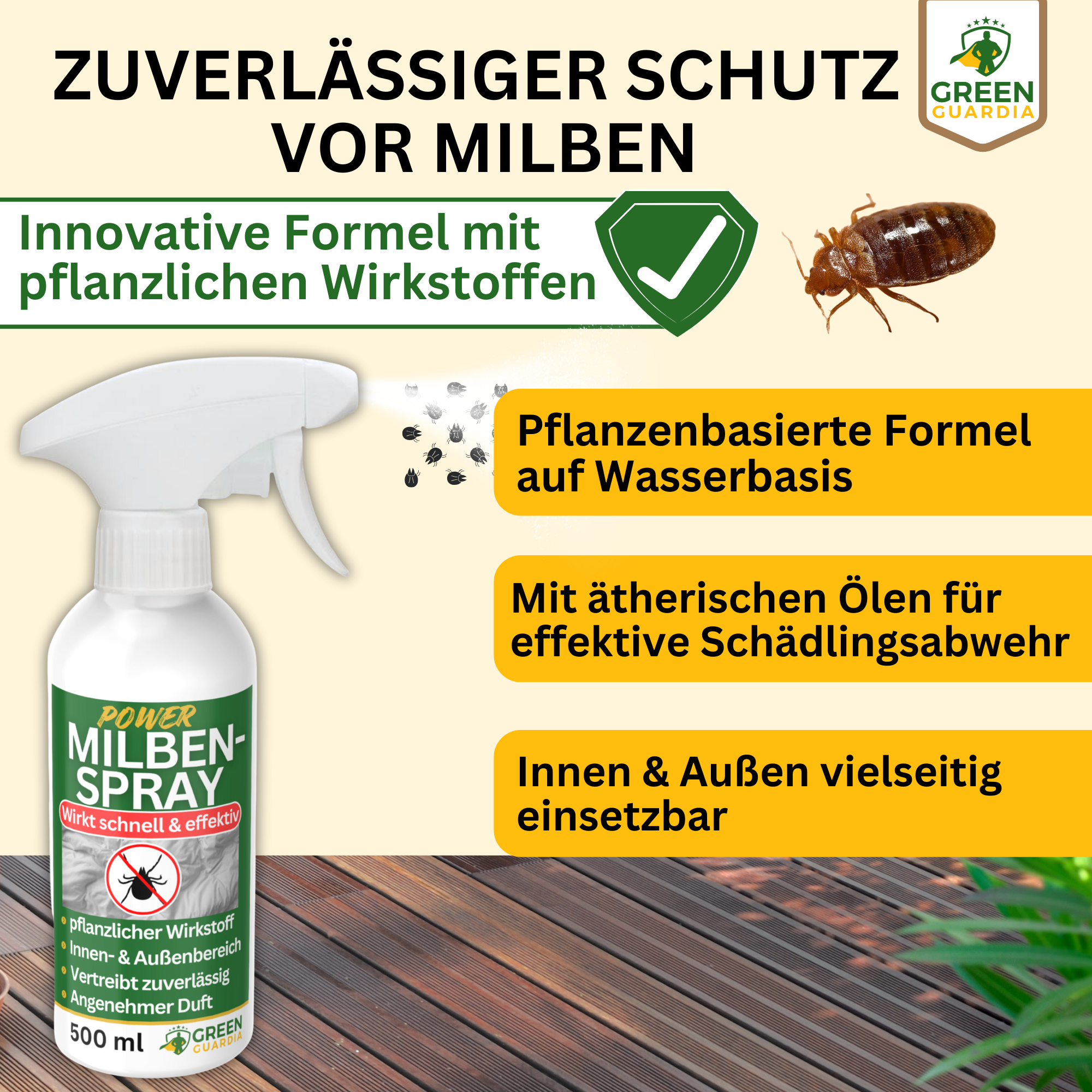 Spray concentrato antiacaro