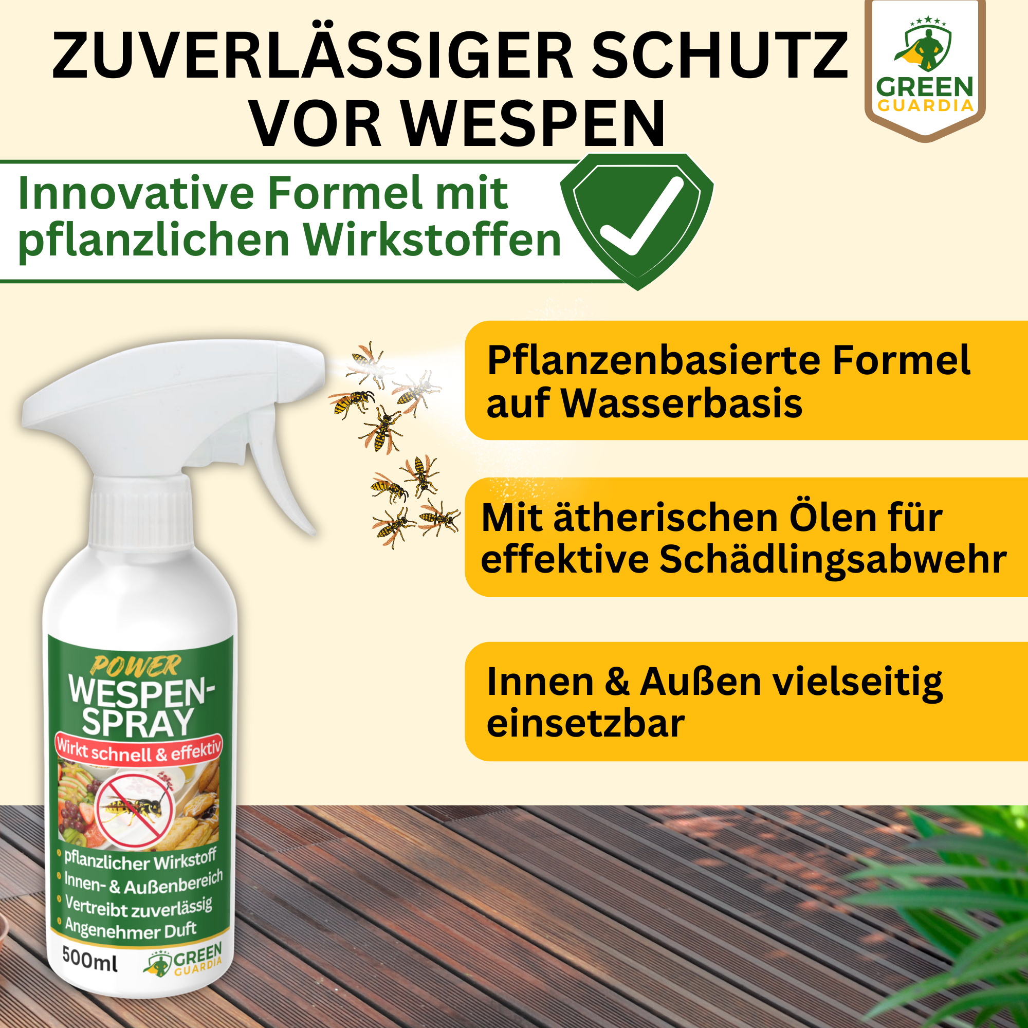Spray concentrato anti-vespe
