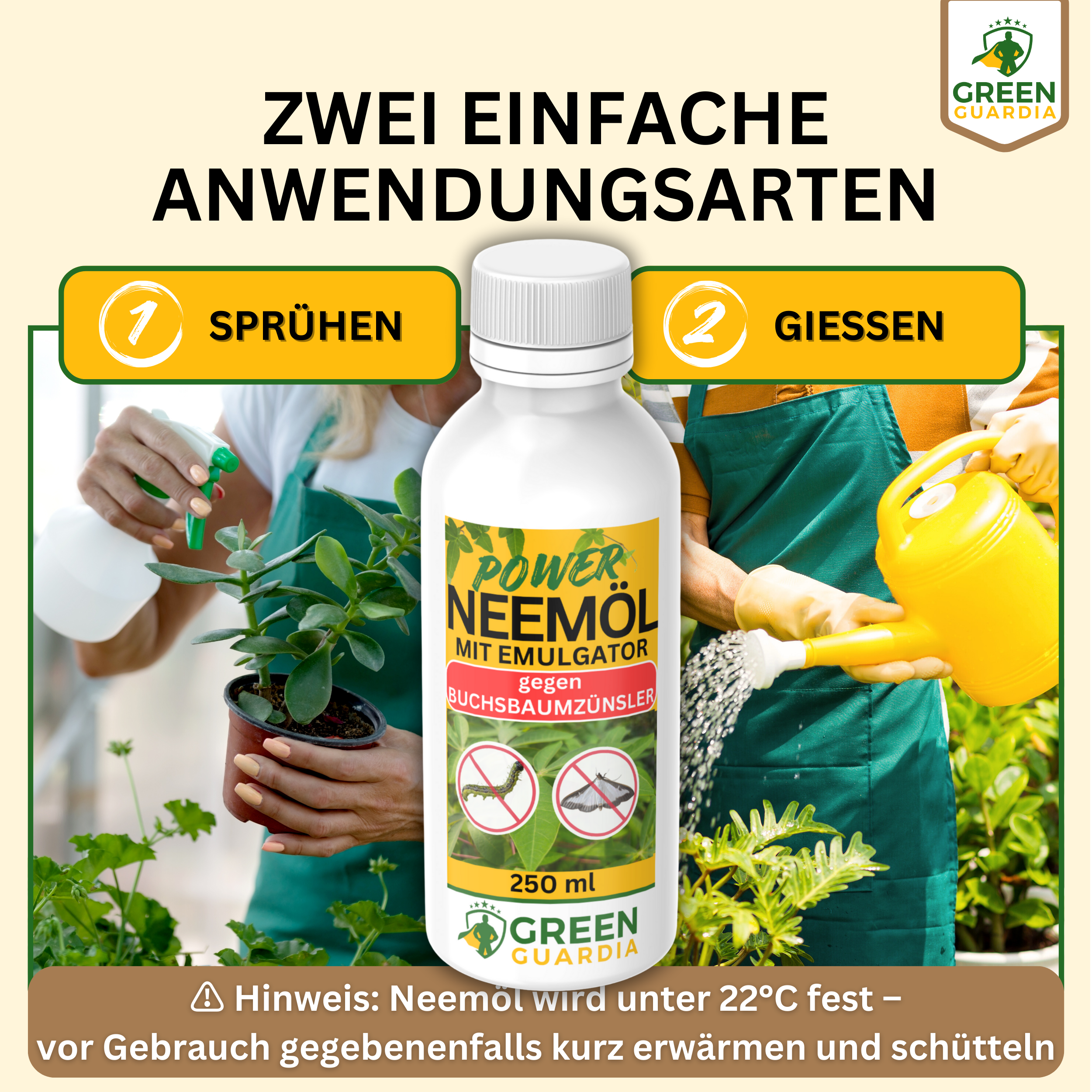 Olio di Neem potente contro la tignola del bosso