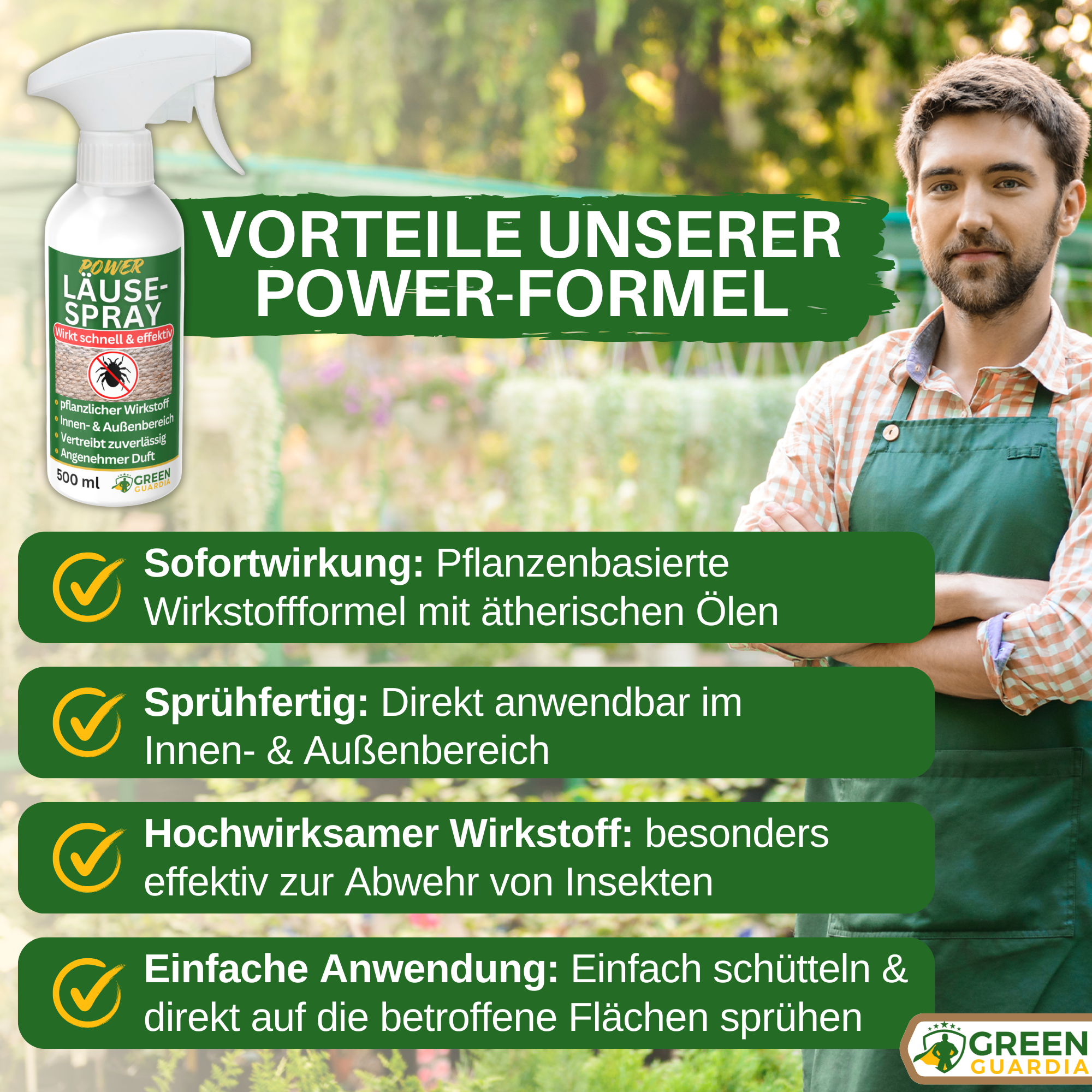 Spray repellente per pidocchi concentrato potente