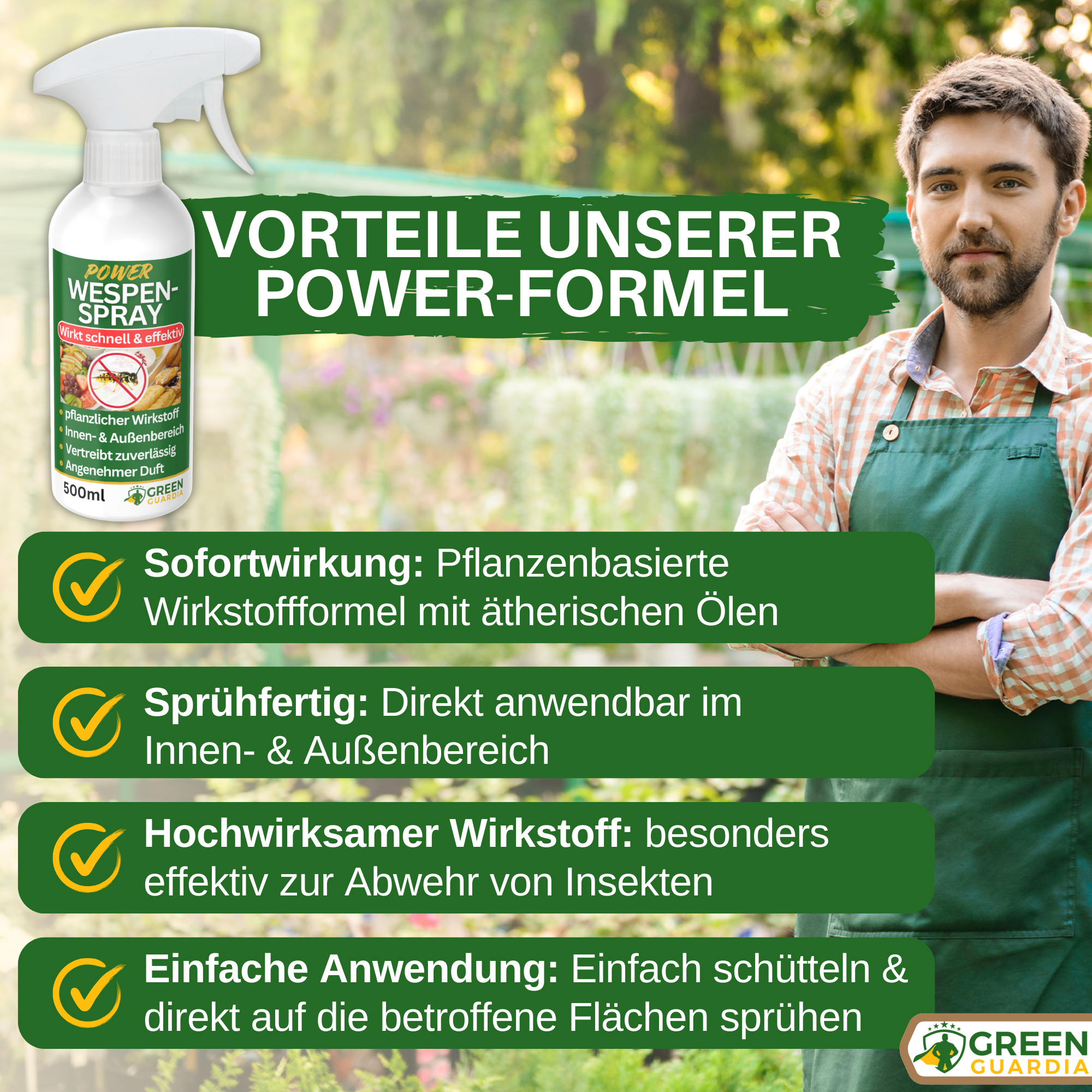 Spray concentrato anti-vespe
