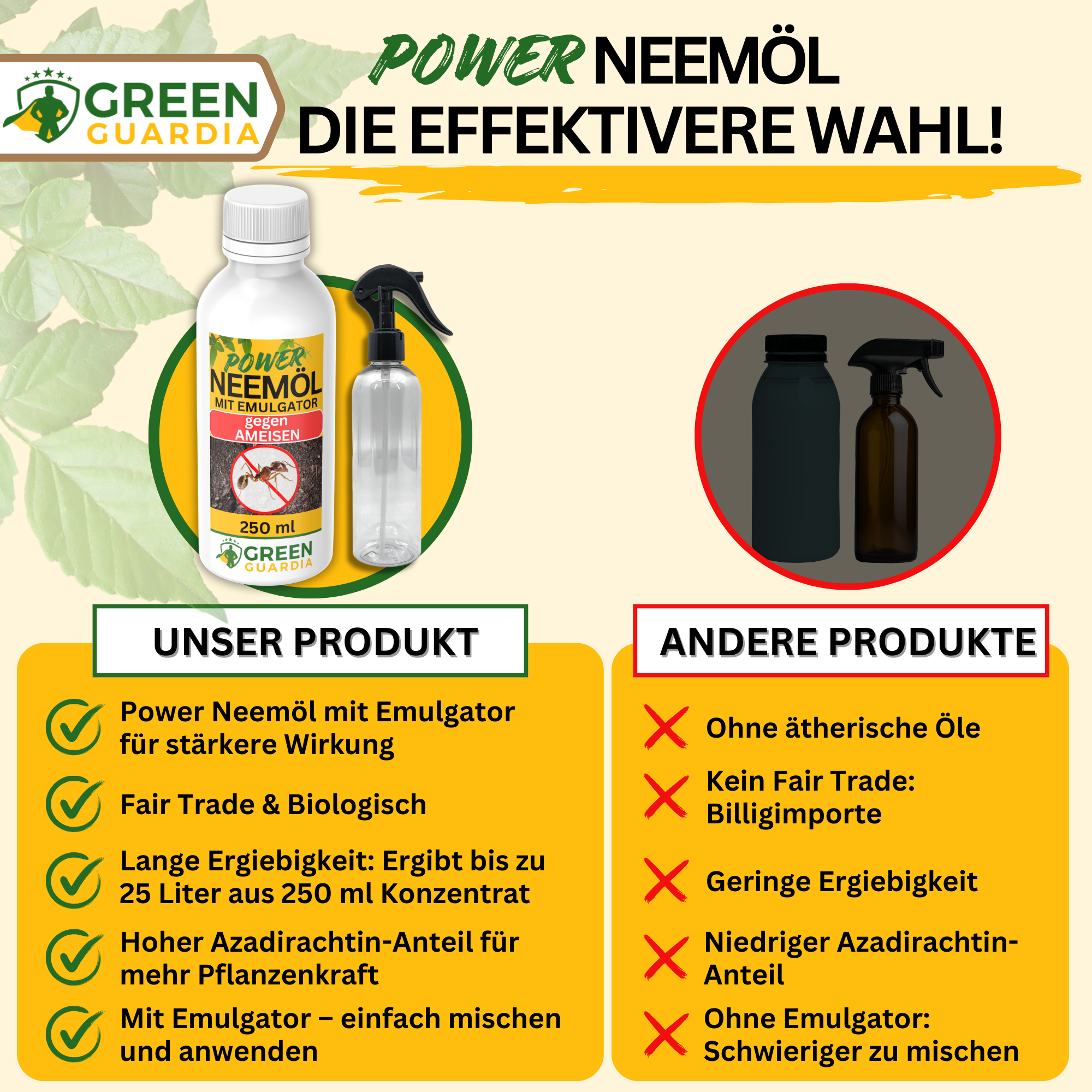 Olio di Neem potente contro le formiche