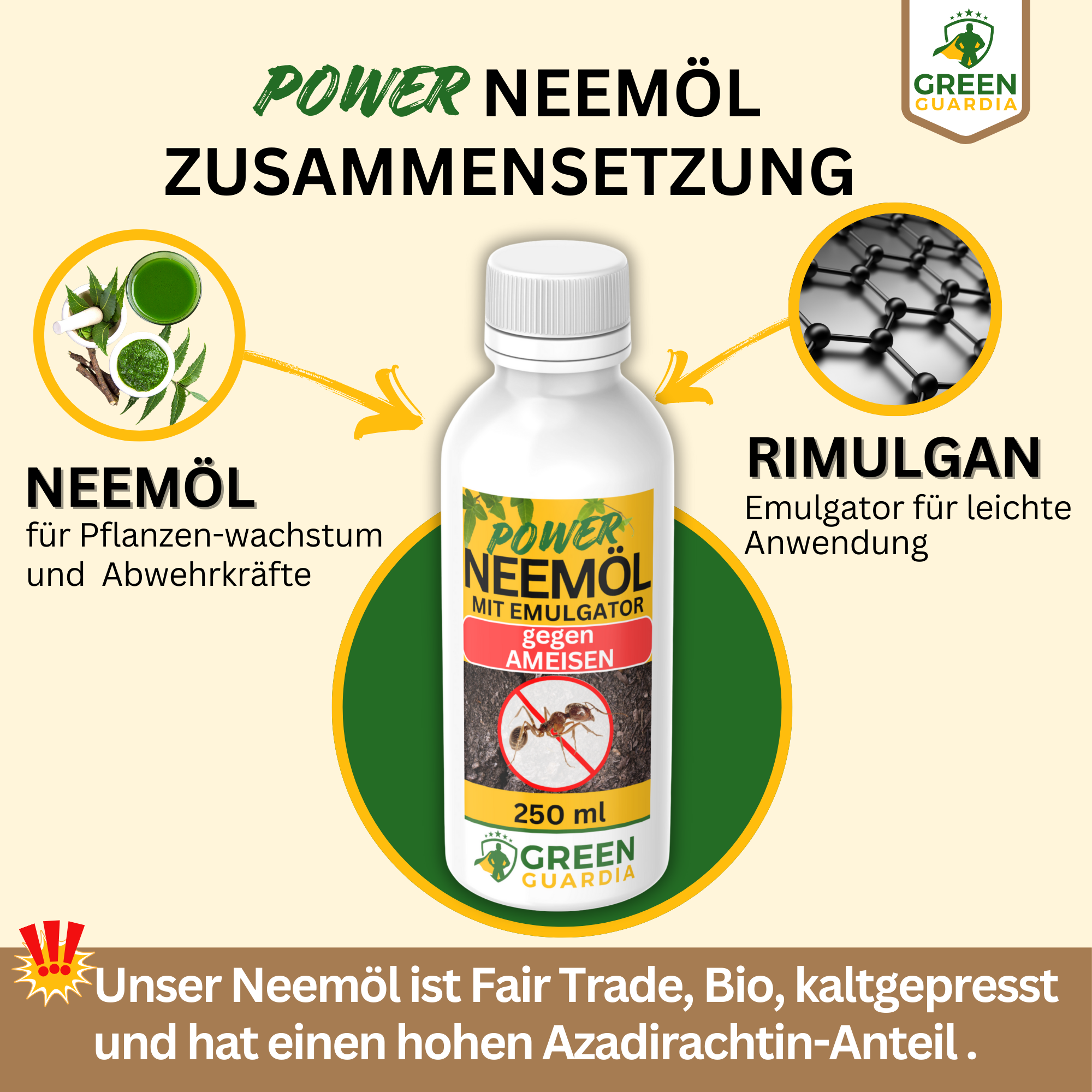 Olio di Neem potente contro le formiche