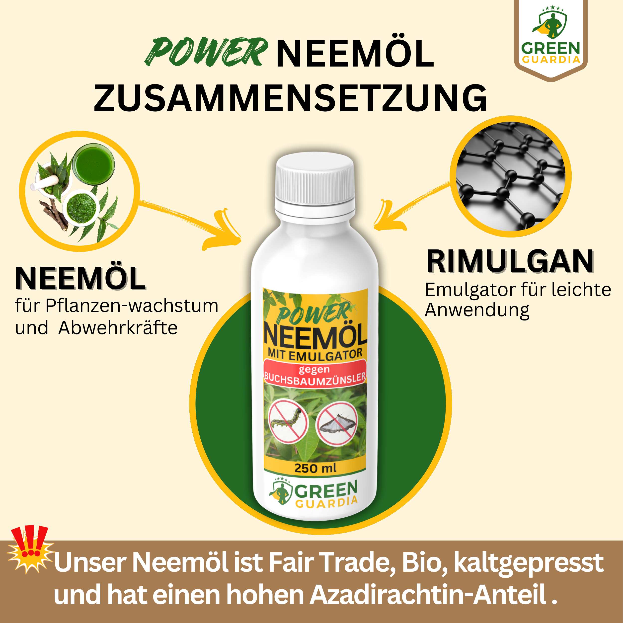 Olio di Neem potente contro la tignola del bosso