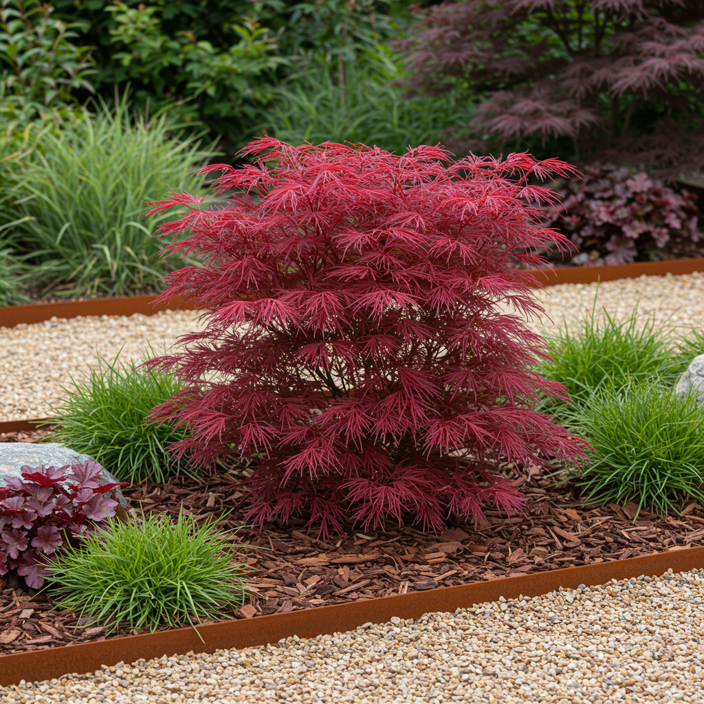 Japanischer Ahorn ‘Skeeter’s Broom’ – laubabwerfend, 19 cm Topf, 70 cm hoch - Green Guardia - Ihr Experte für Schädlinge und Pflanzen