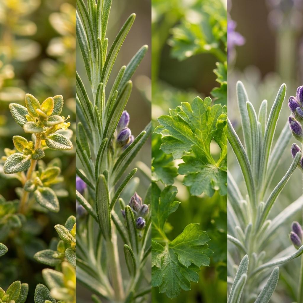 Küchenkräuter Italienische Mischung – 4 Pflanzen im 12 - cm - Topf, Höhe 12–15 cm - Green Guardia - Ihr Experte für Schädlinge und Pflanzen
