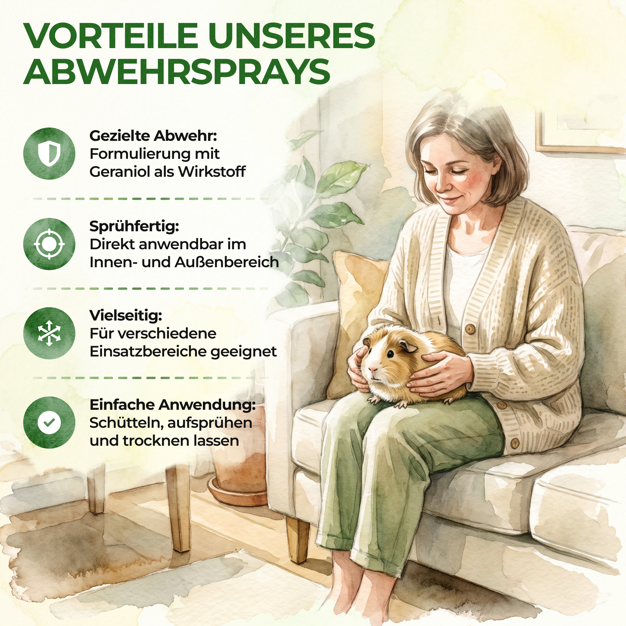 Milben-Abwehrspray für Kleintiere – Power-Konzentrat 500 ml