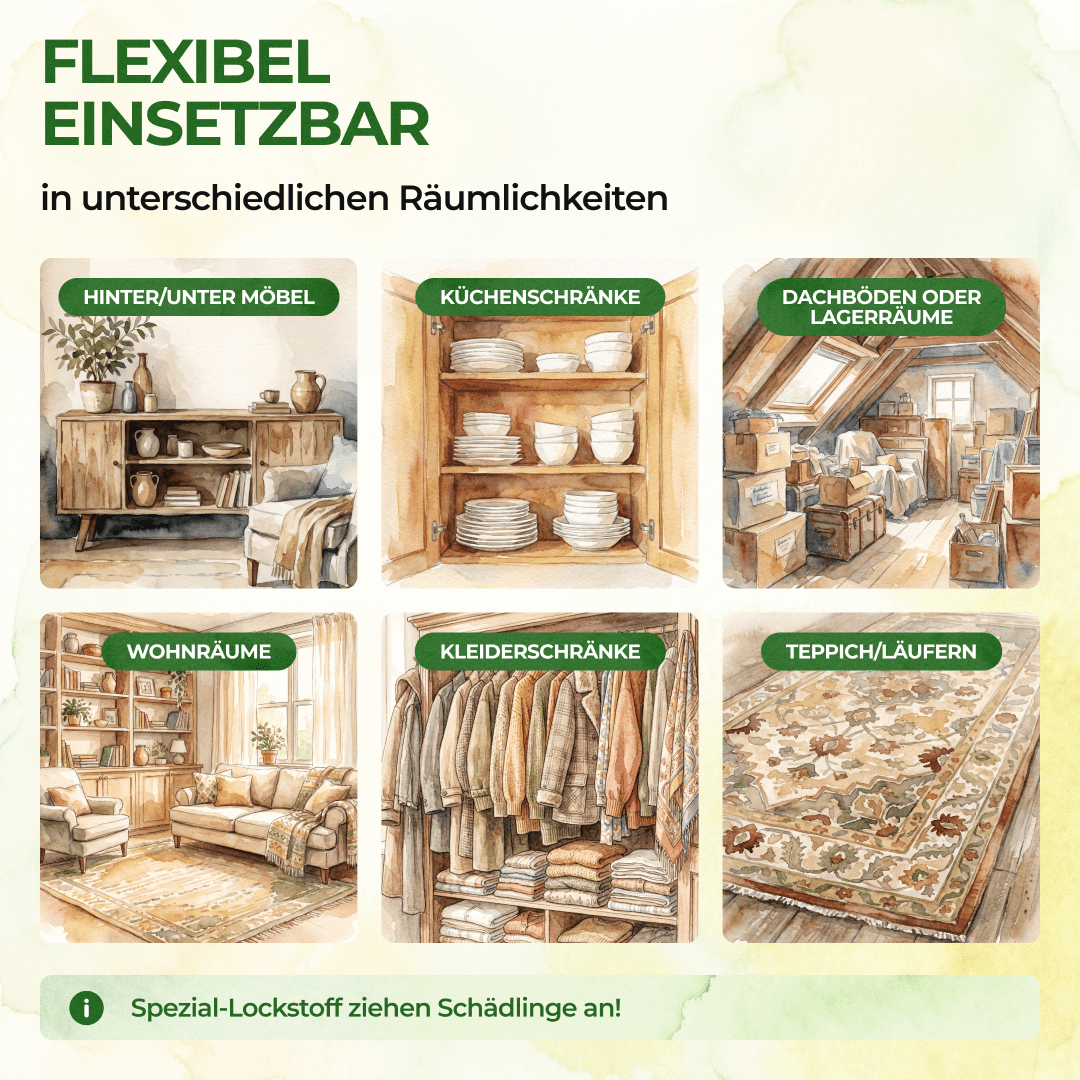 Pelzkäfer Falle - Green Guardia - Ihr Experte für Schädlinge und Pflanzen