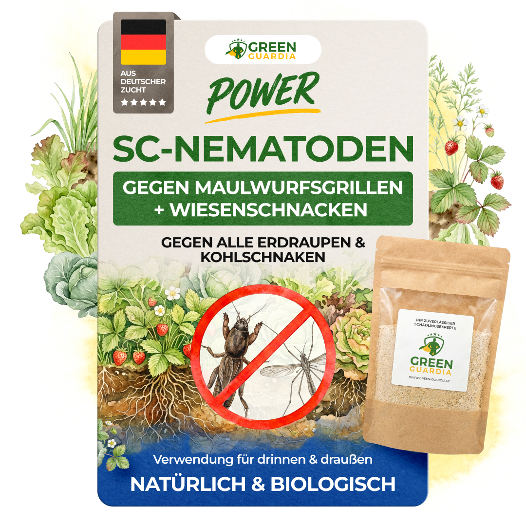 Nématodes SC contre les courtilières, les sauterelles et les vers gris 