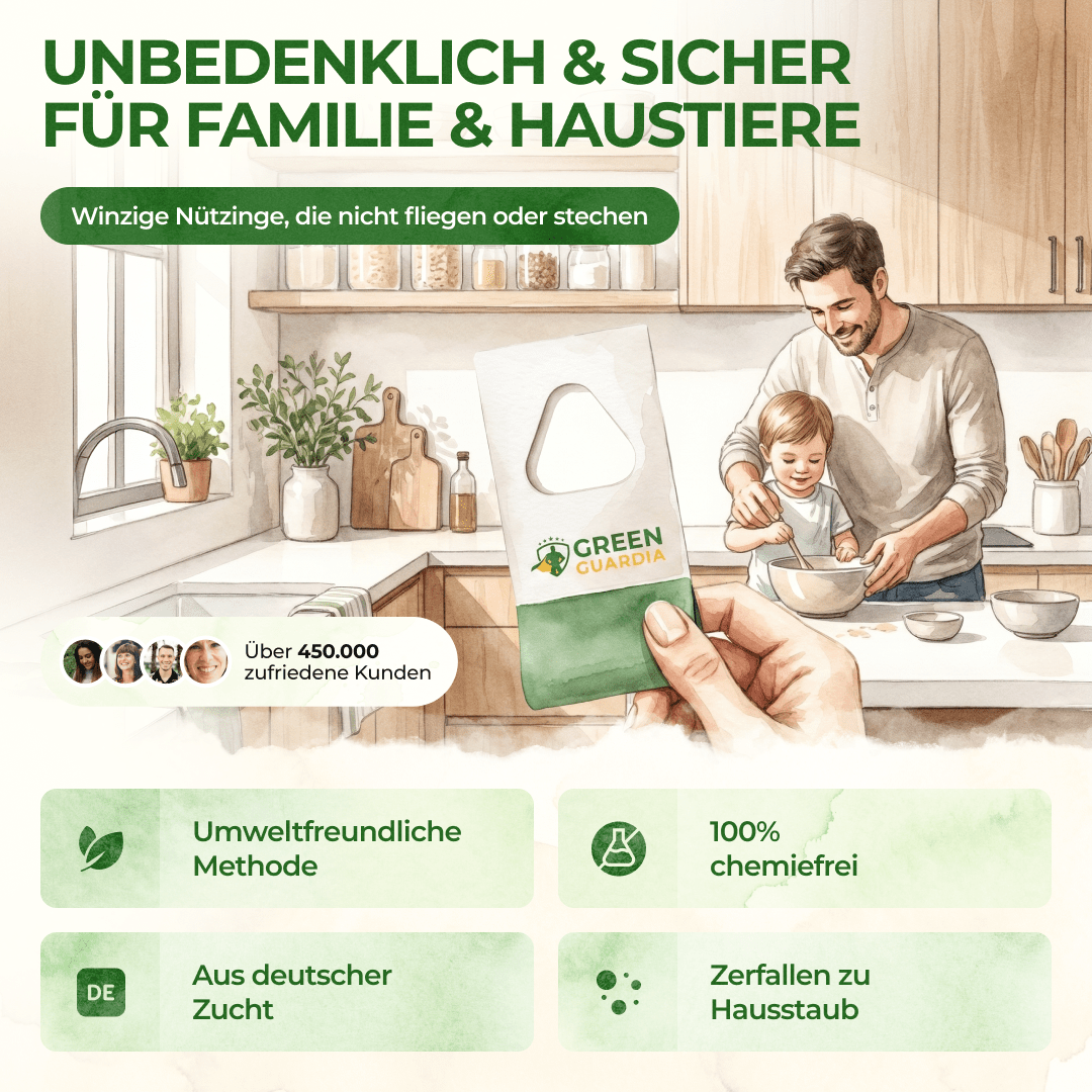 Schlupfwespen gegen Apfelwickler - Green Guardia - Ihr Experte für Schädlinge und Pflanzen