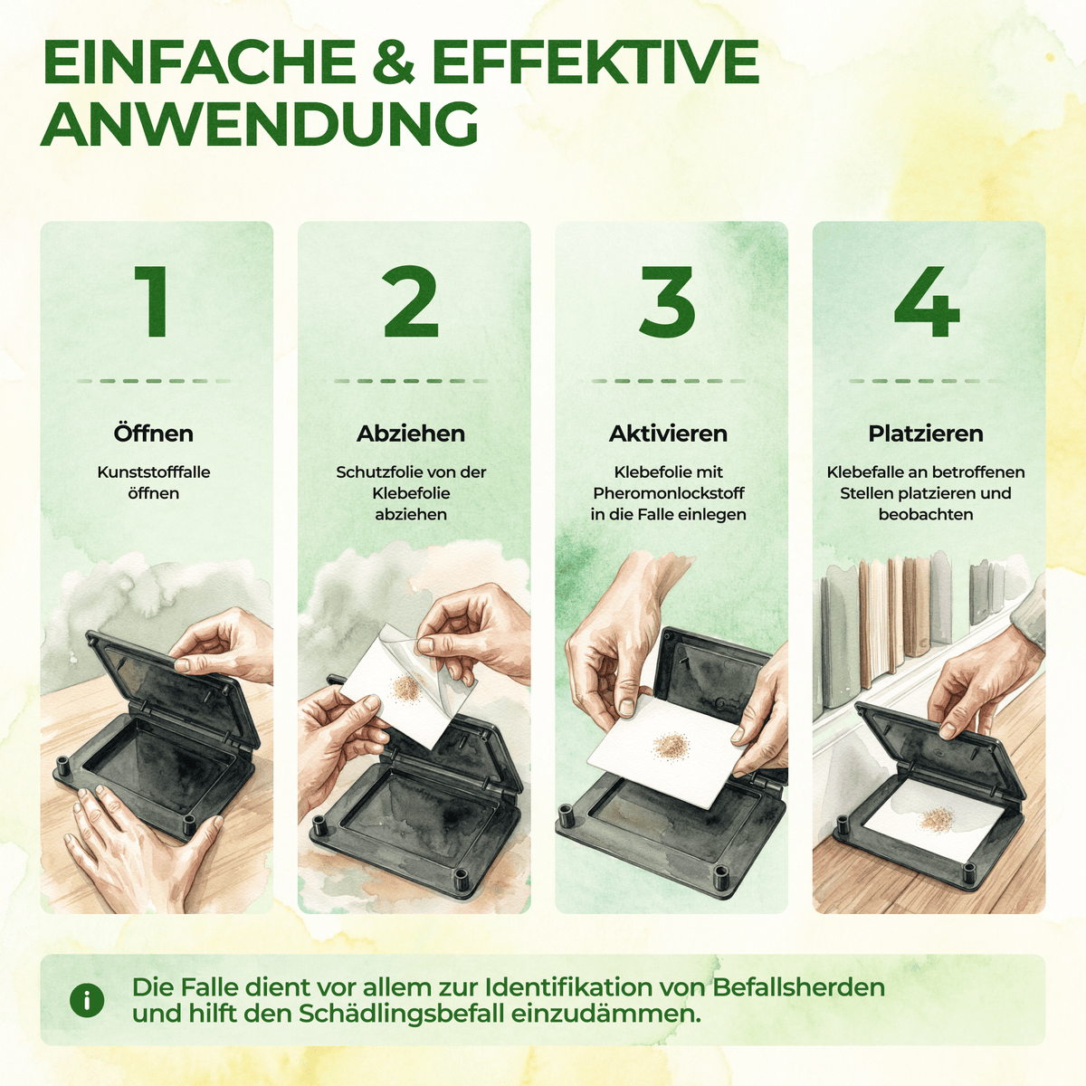 Ungeziefer / Insekten Falle - Green Guardia - Ihr Experte für Schädlinge und Pflanzen