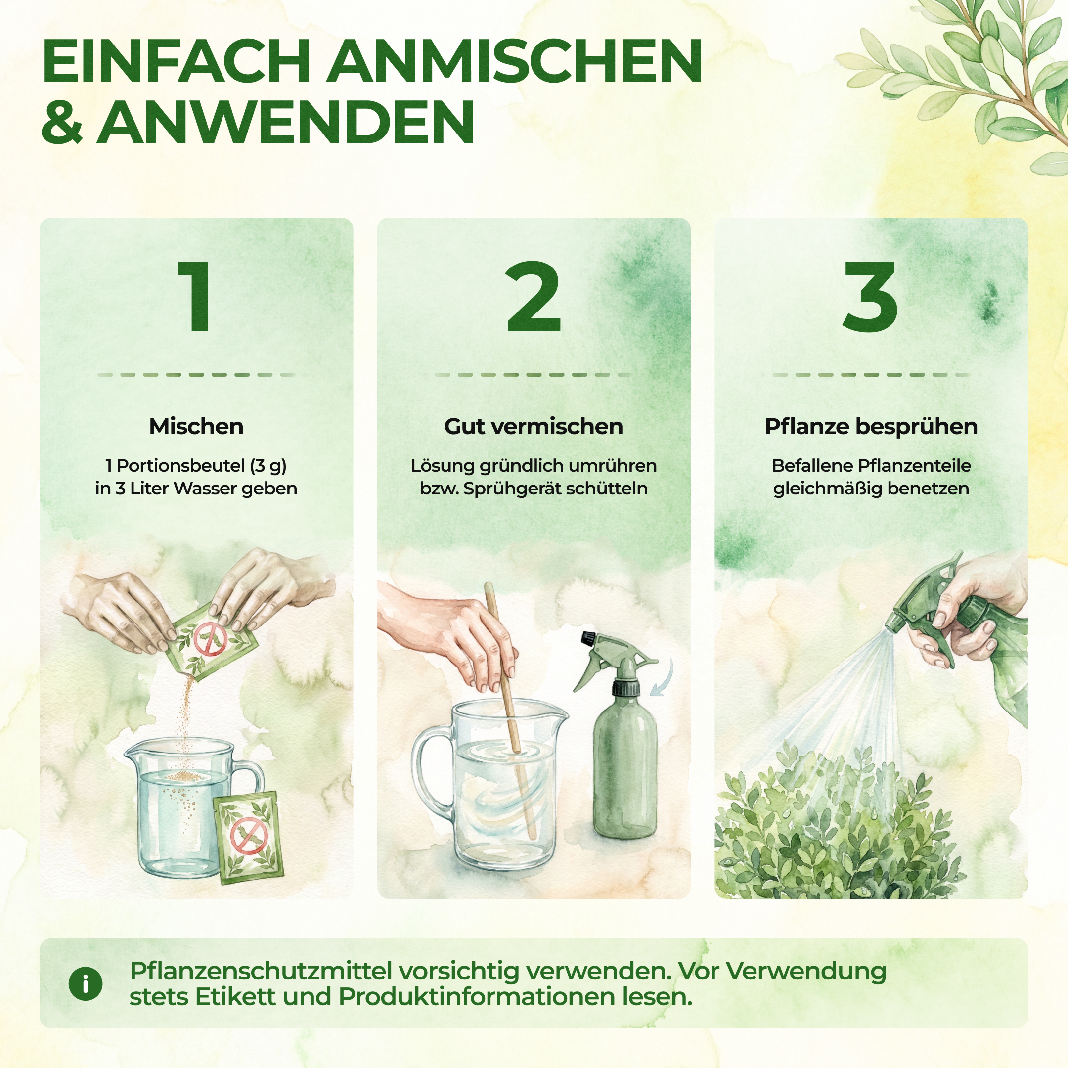 XenTari® Zünslerfrei & Raupenfrei, 2 x 3g