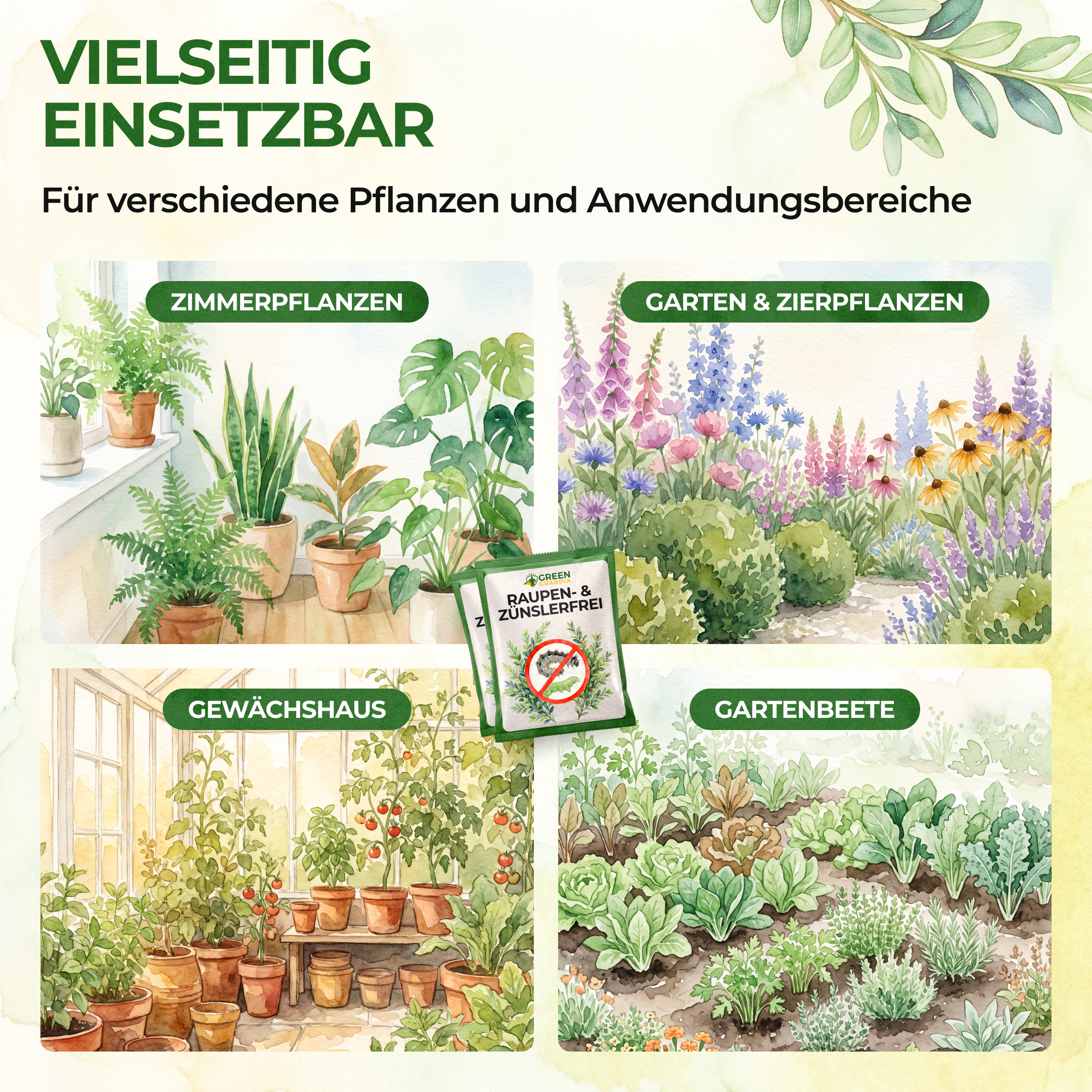XenTari® Zünslerfrei & Raupenfrei, 2 x 3g