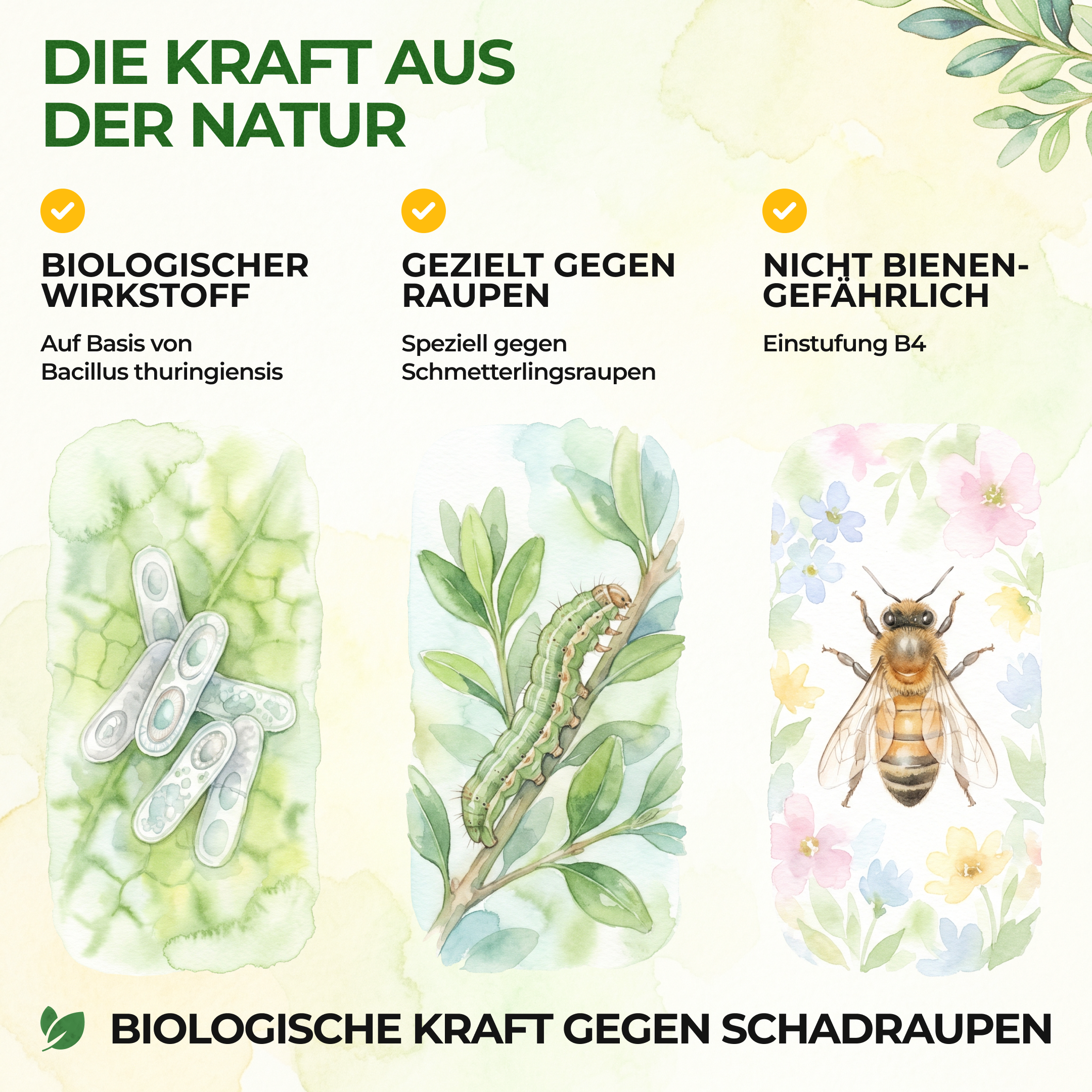 XenTari® Zünslerfrei & Raupenfrei, 2 x 3g