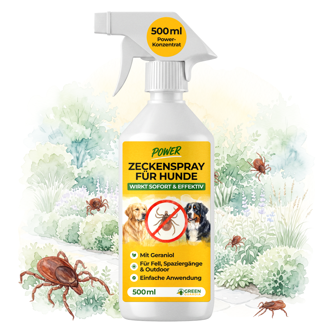 Zecken Abwehrspray Power-Konzentrat für Hunde - 500ml